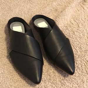 Brand new Dolce Vita black leather mules size 7.5